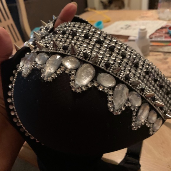 Biker Baby 2 Bedazzled Bra - Picture 3 of 4
